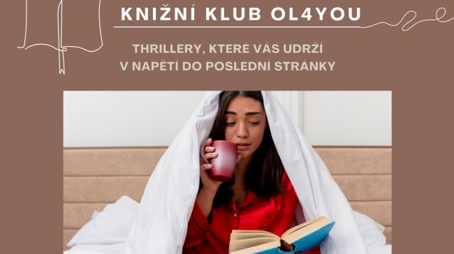 Knižní klub: 5 mrazivých thrillerů, které vám zaručeně nedají spát