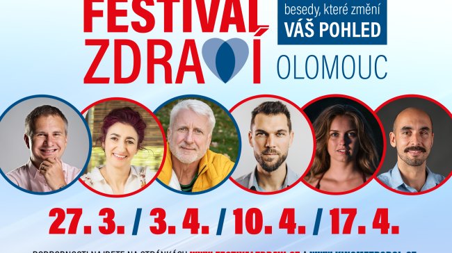 Festival zdraví 2025: Inspirace pro tělo i duši v Olomouci